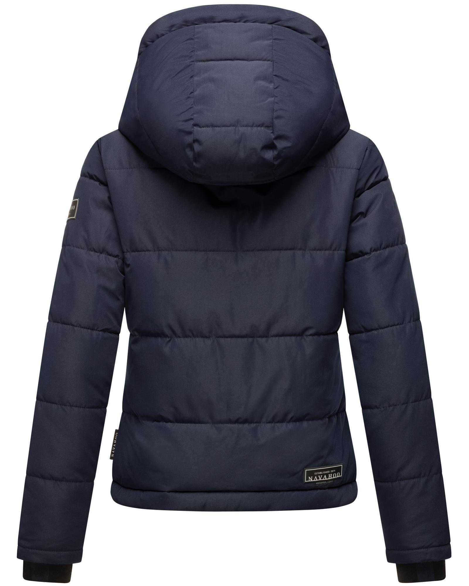 Navahoo Steppjacke Mit Liebe XIV Warme gesteppte Damen Winterjacke mit kuscheligem Kragen