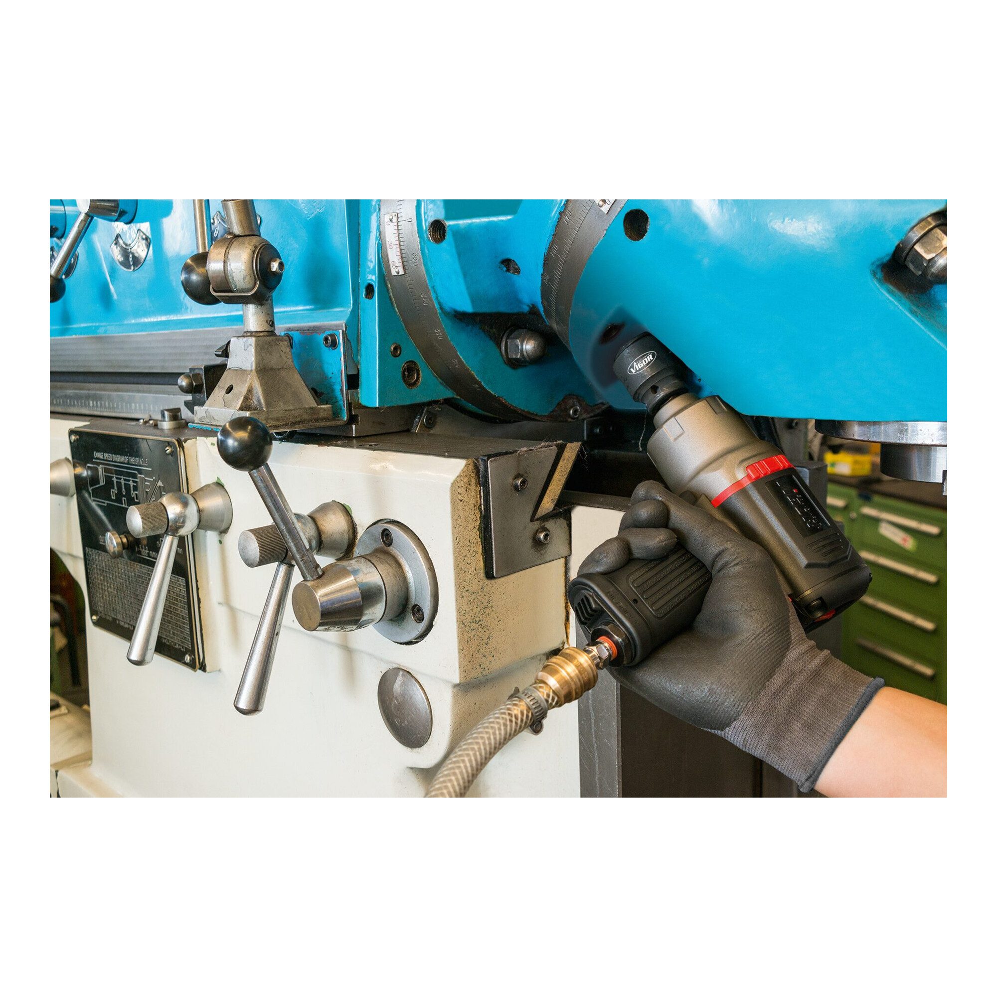 VIGOR Stecknuss VIGOR Kraft Steckschlüssel Einsatz V5550S-17 Vierkant hohl 12,5 mm (1