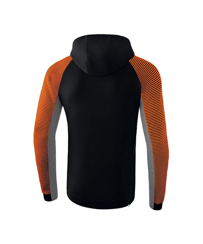 Erima One Sweatshirt 2.0 Premium Kapuzensweat orangeschwarzgrau