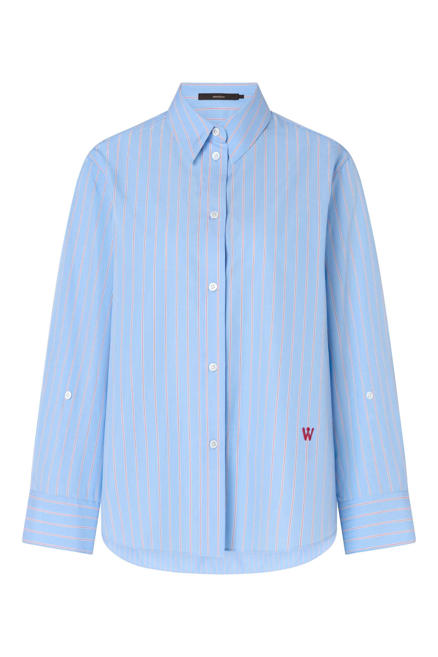 Windsor Jackenblazer Bluse aus Baumwolle - Regular Fit