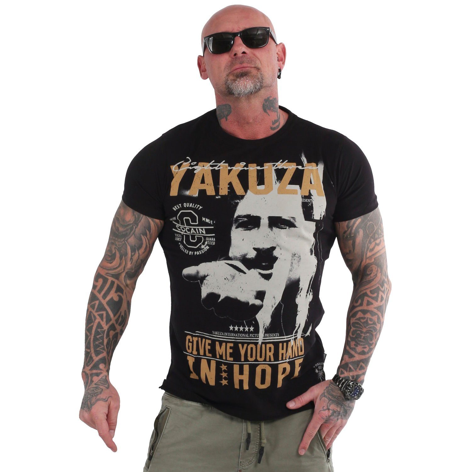 YAKUZA T-Shirt Hope schwarz