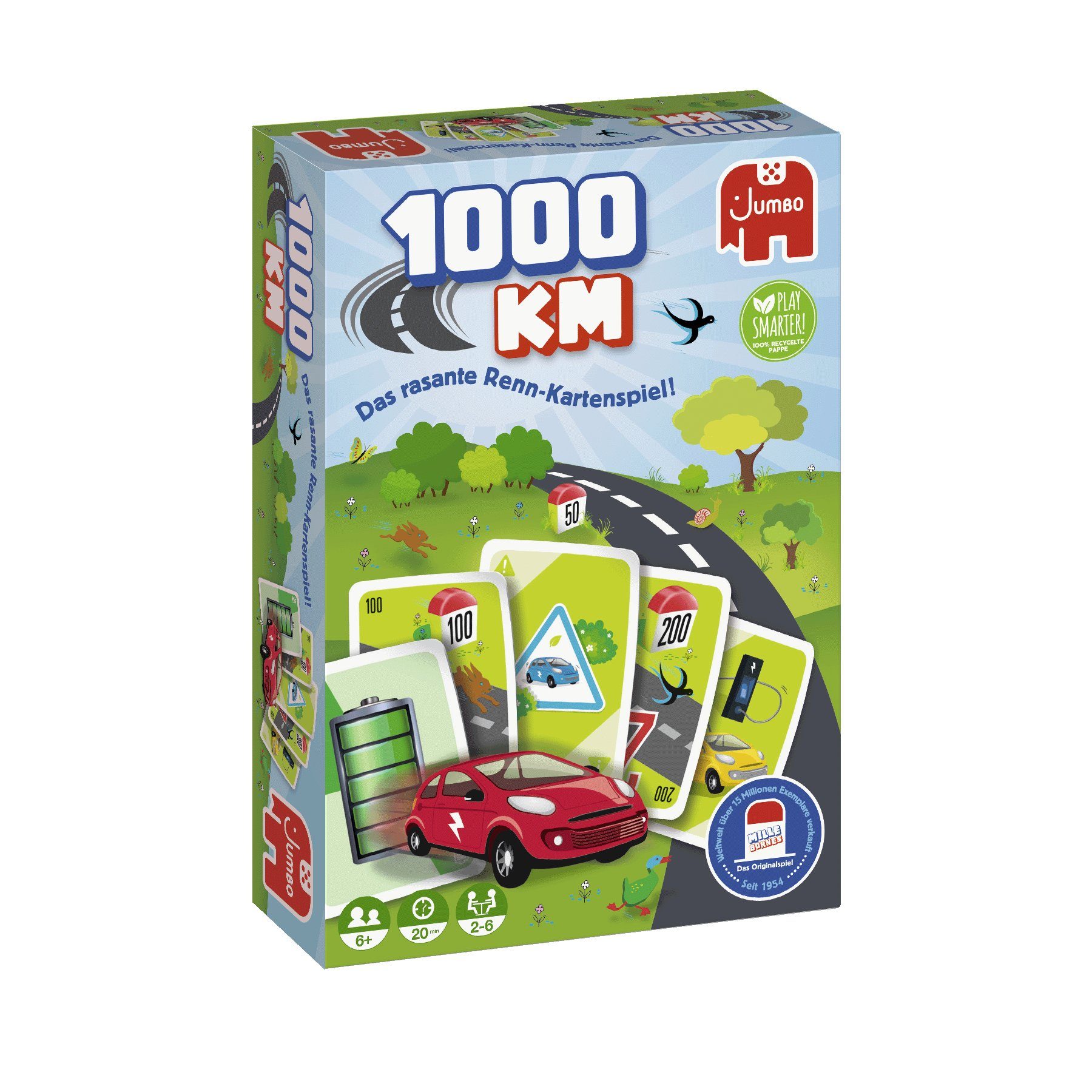 Spiel Jumbo Spiele 1110100012 1000KM Kartenspiel
