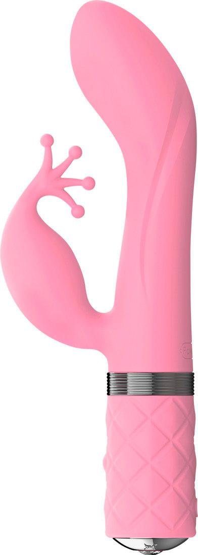 Pillow Talk Rabbit-Vibrator Kinky hellpink