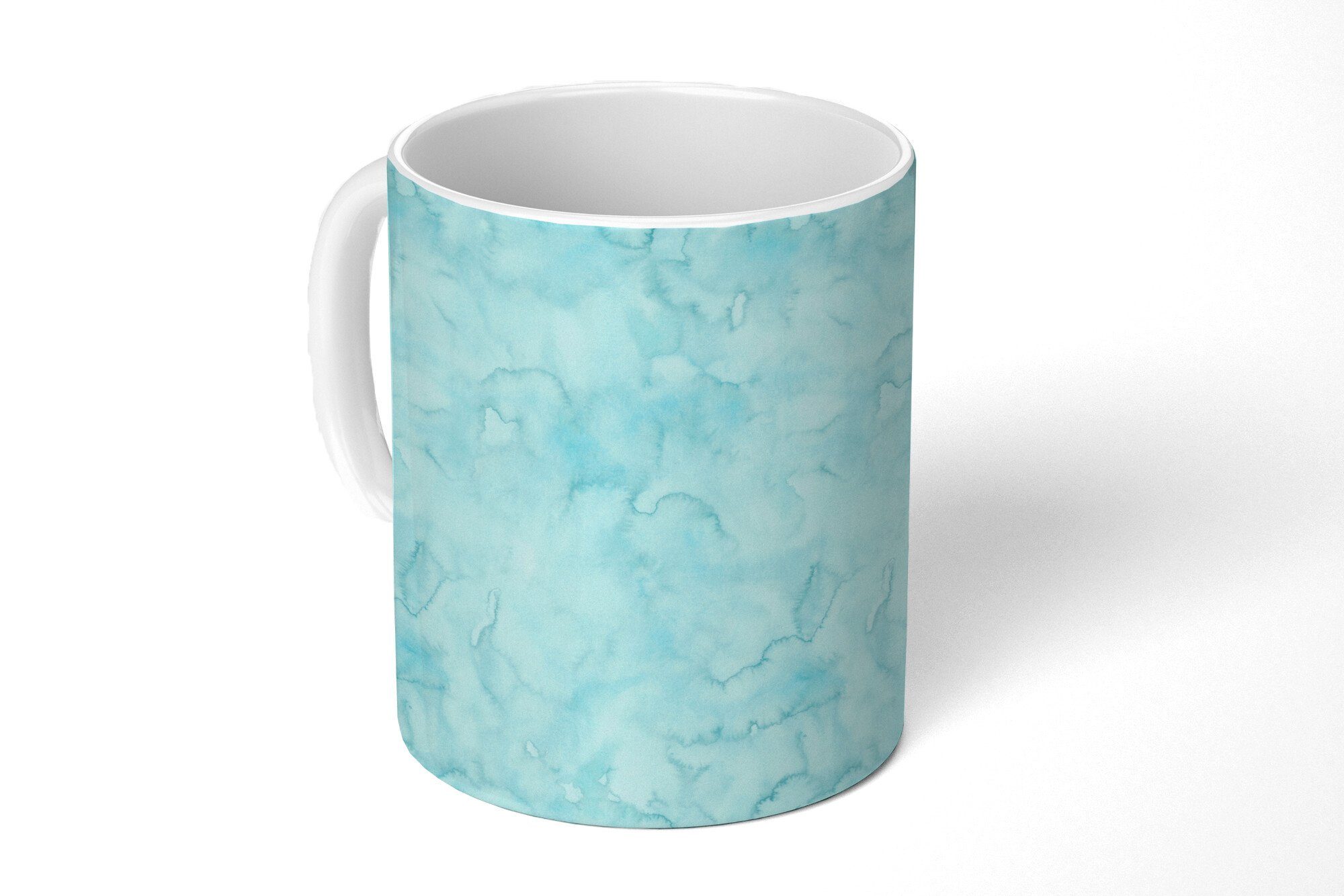 MuchoWow Tasse Aquarelle - Muster - Marmor, Keramik, Kaffeetassen, Teetasse, Becher, Teetasse, Geschenk