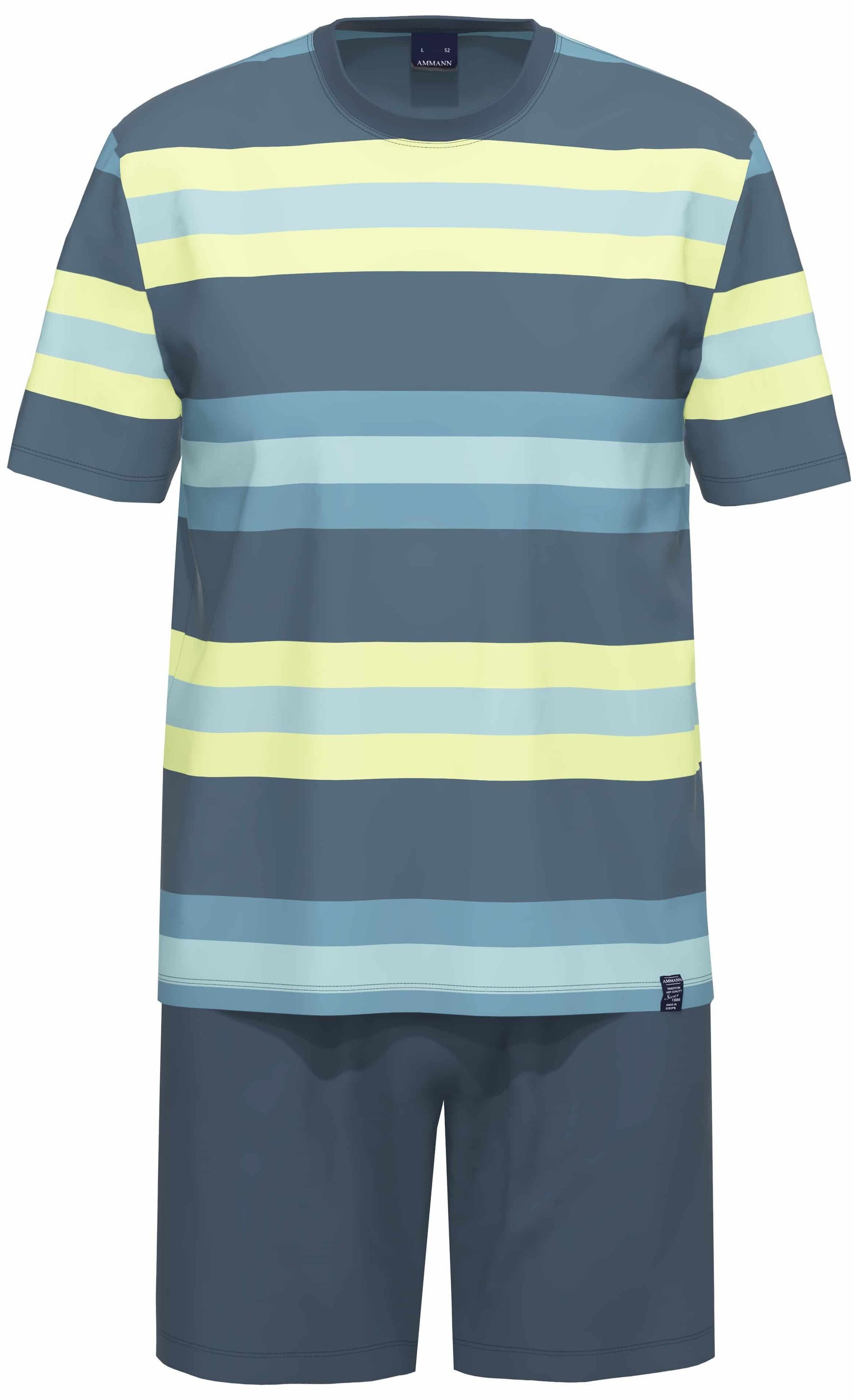 Ammann Schlafanzug Tobago Schlafanzug kurz Rundhals