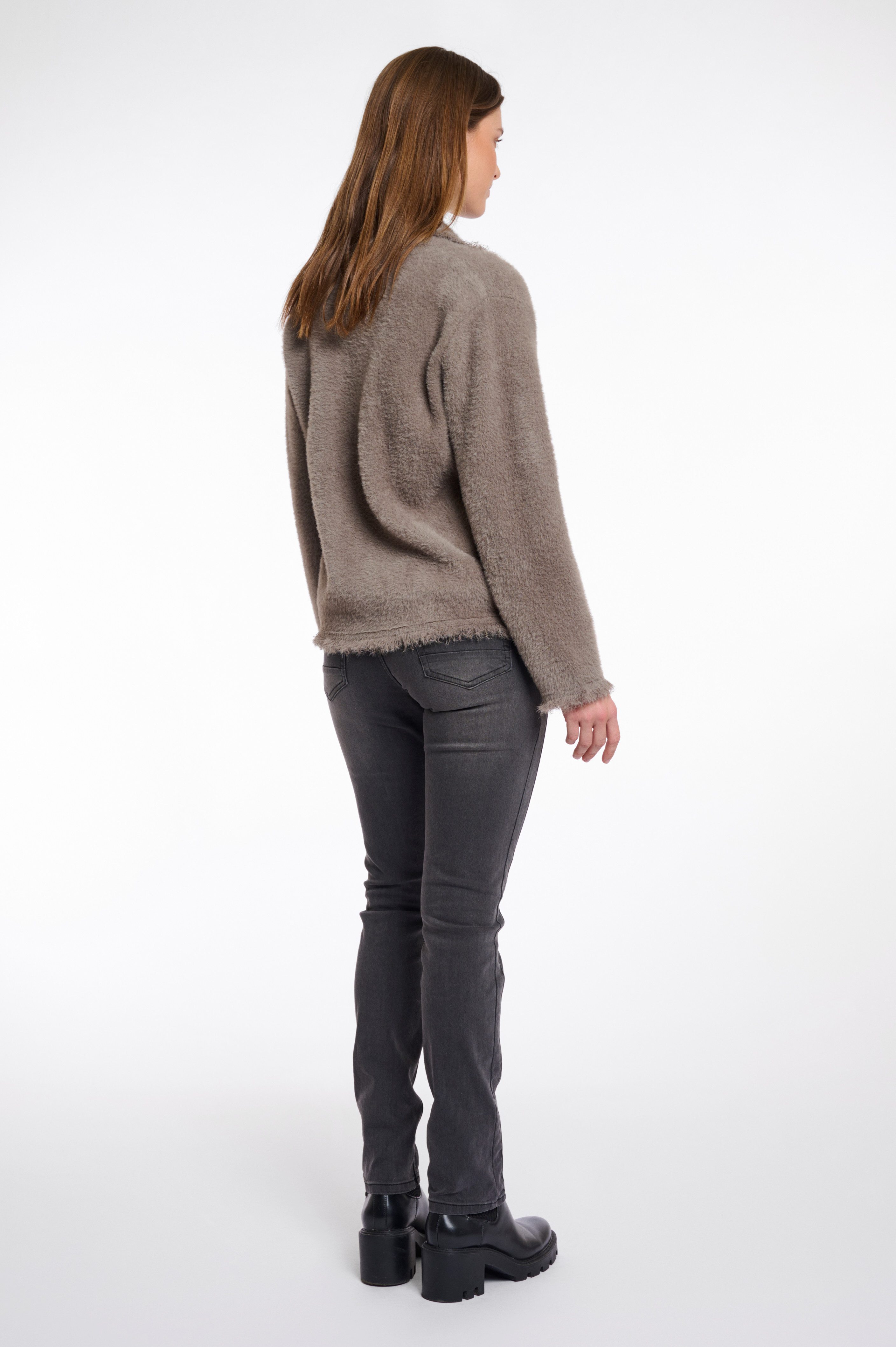 Rino & Pelle Bouclèjacke SENA mit Revers Kragen – Bild 4 von 4