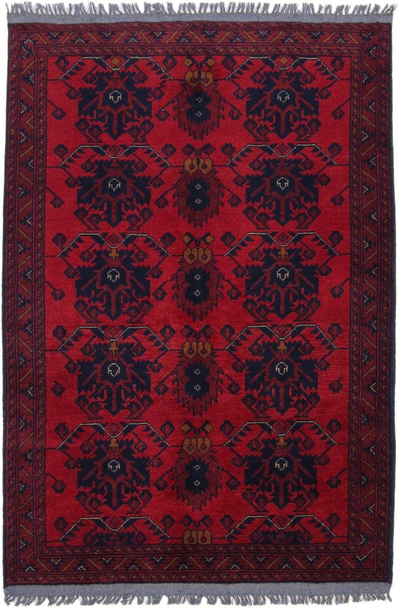 Orientteppich Khal Mohammadi 100x145 Handgeknüpfter Orientteppich, Nain Trading, rechteckig, Höhe: 6 mm