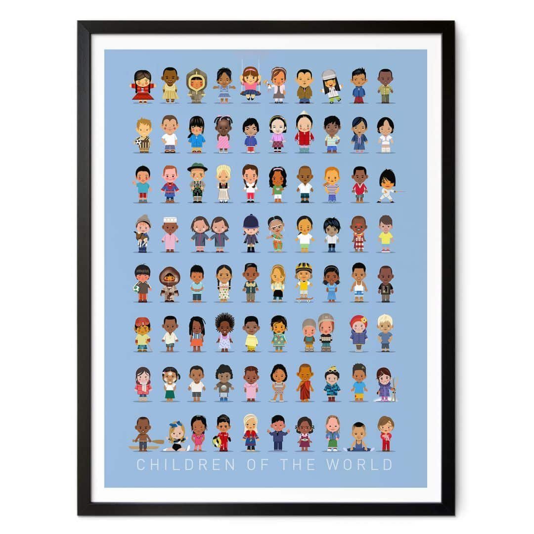 K&L Wall Art Poster Poster Braun günstig online kaufen