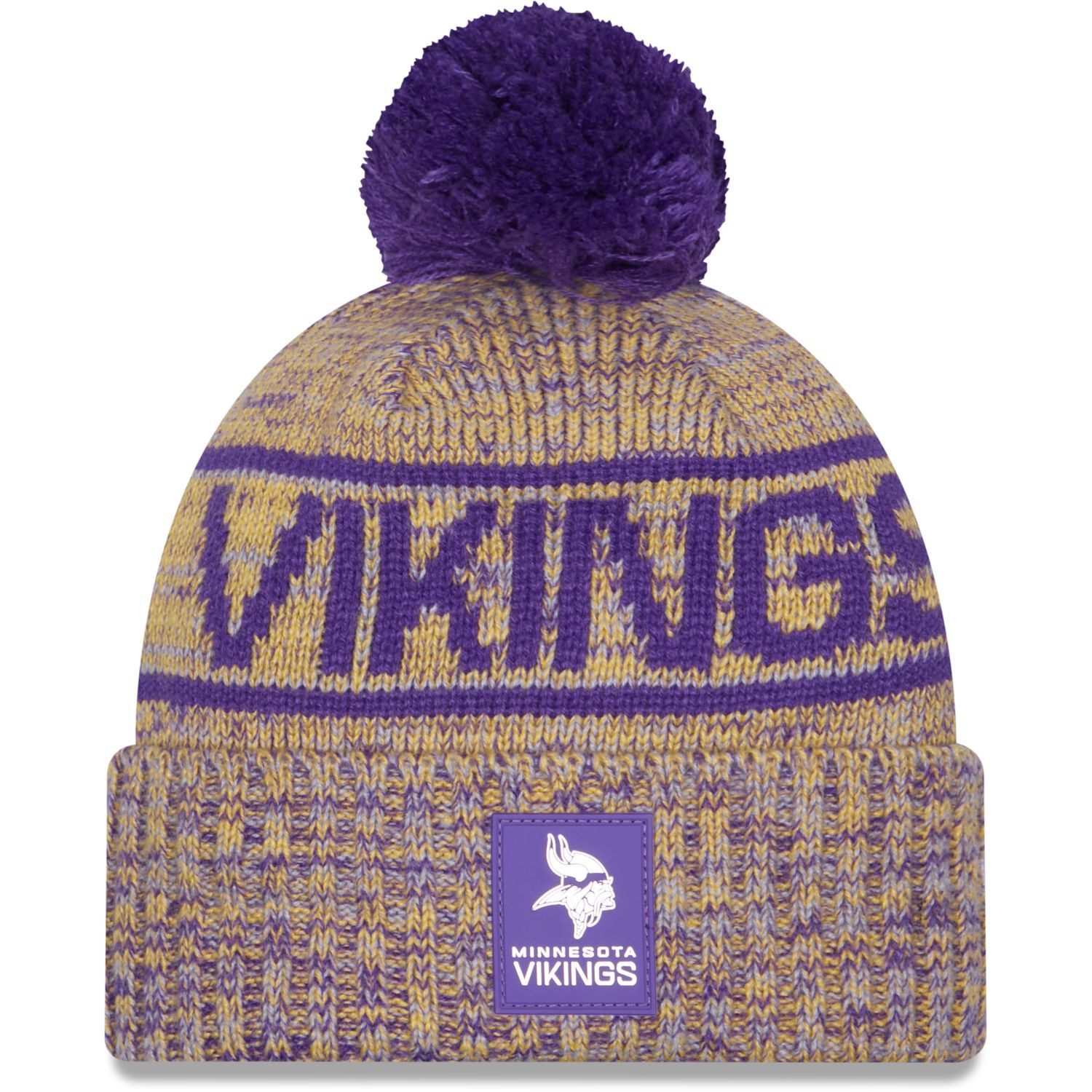 New Era Fleecemütze Bommel SIDELINE Minnesota Vikings