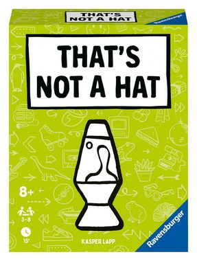 Ravensburger Spiel, Kartenspiel That's not a hat - Pop Culture, Made in Europe, FSC® - schützt Wald - weltweit