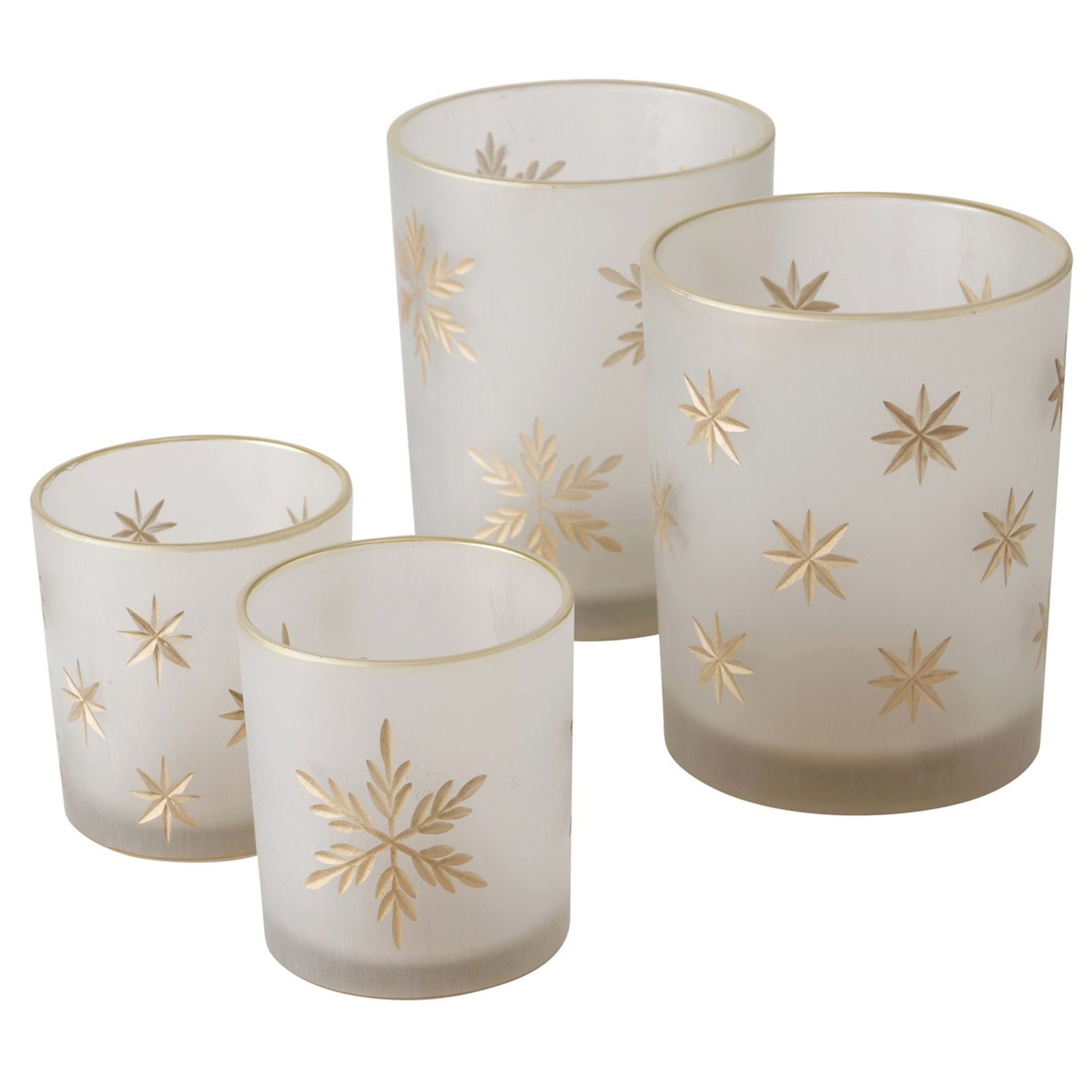 MamboCat Teelichthalter B./3 4tlg Set Windlicht Stellina - 9715129