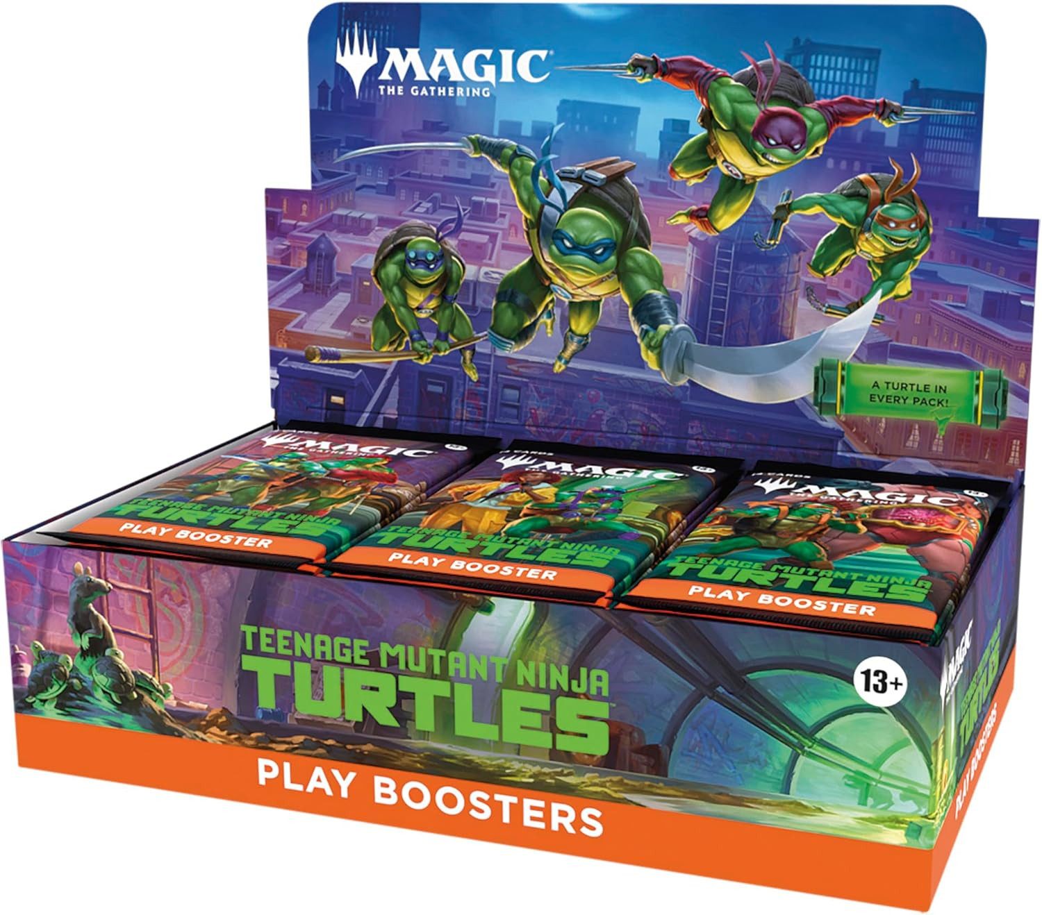 Magic the Gathering Sammelkarte Teenage Mutant Ninja Turtles Play Booster Display Englisch, Includes 30 Play Booster Packs