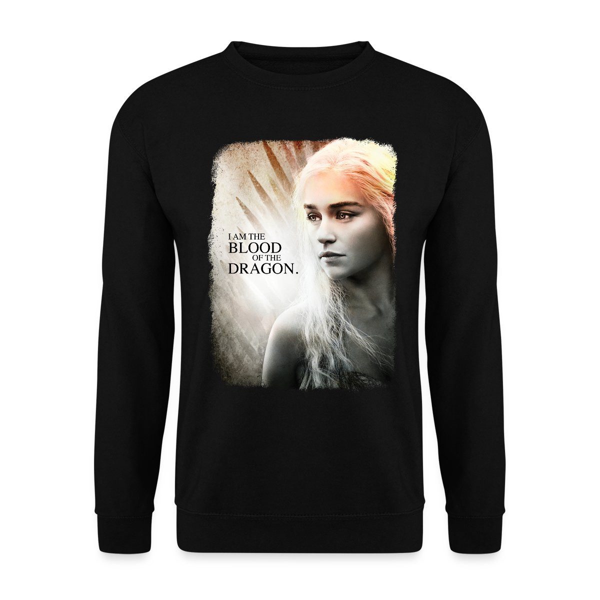 Spreadshirt Sweatshirt Game Of Thrones Daenerys Targaryen Spruch Unisex Pullover (1-tlg)
