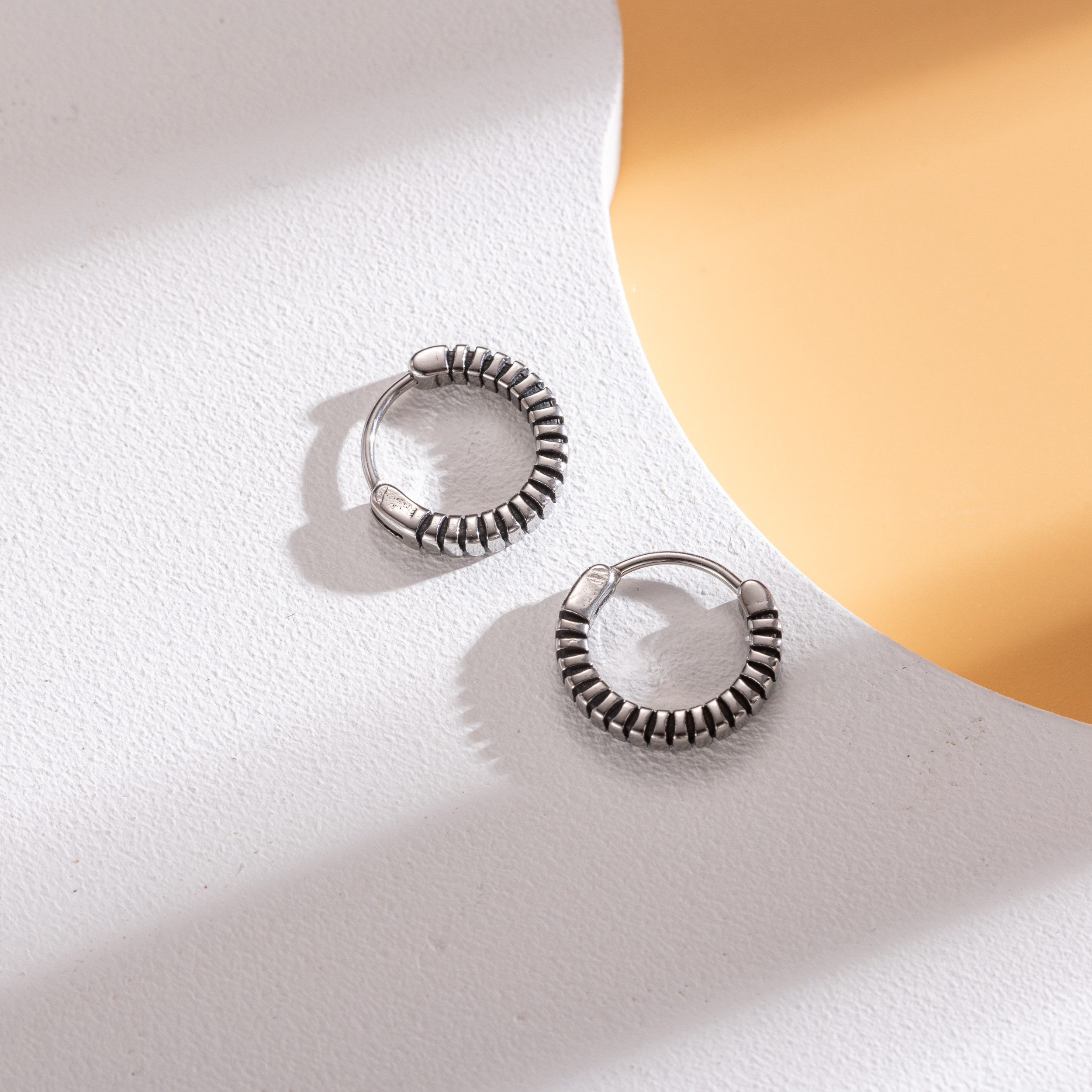 Firetti Paar Creolen Schmuck Geschenk Edelstahl Ohrschmuck Ohrringe Classic