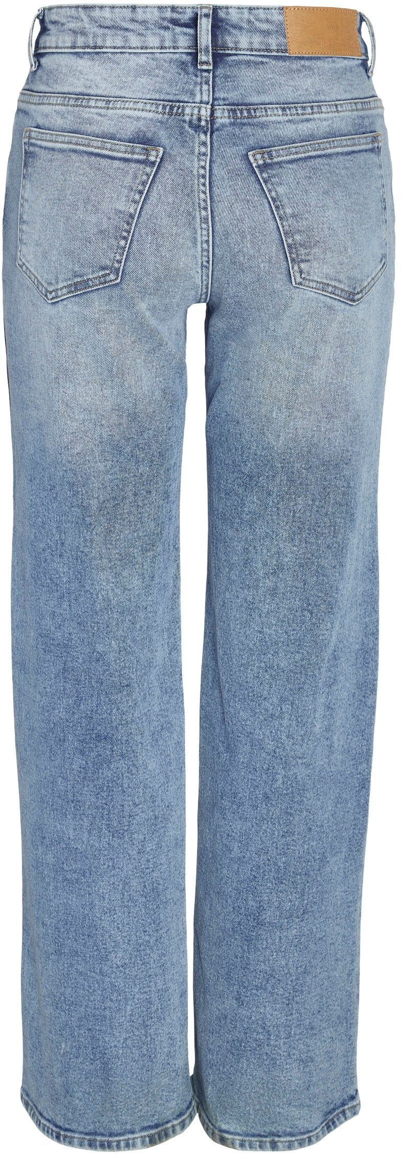 Noisy may Straight-Jeans NMYOLANDA NW WIDE JEANS AZ236LB NOOS extra lang