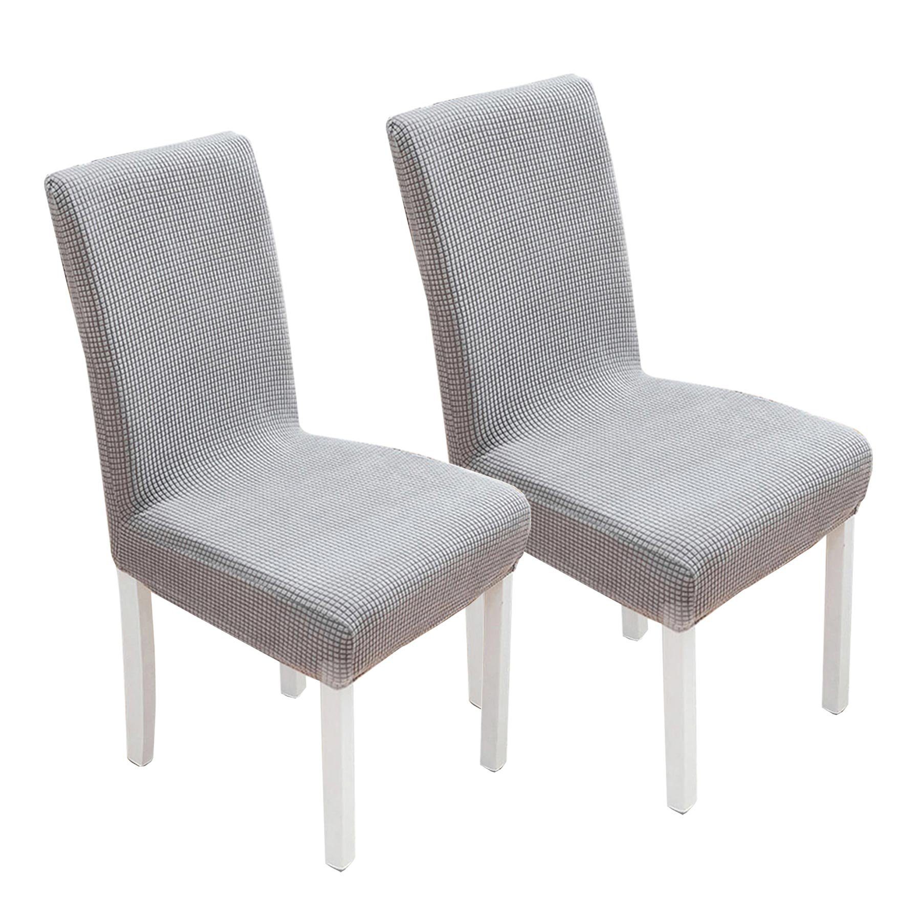 Simloveve Sitzflächenhusse Hochwertiger Stuhlbezug Stretch Stuhl günstig online kaufen