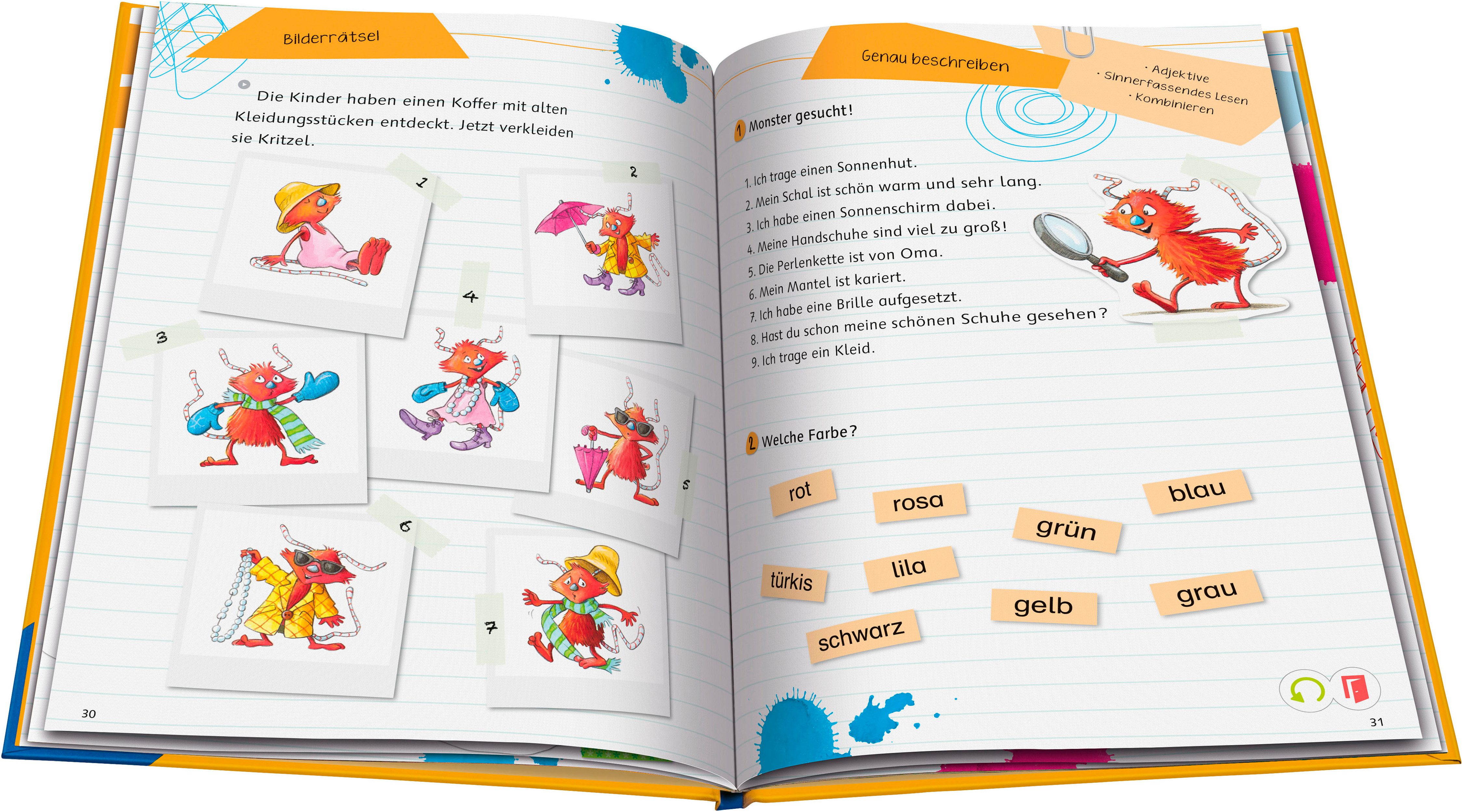 Ravensburger Kinderbuch tiptoi® Lern mit mir! Deutsch 1. Klasse