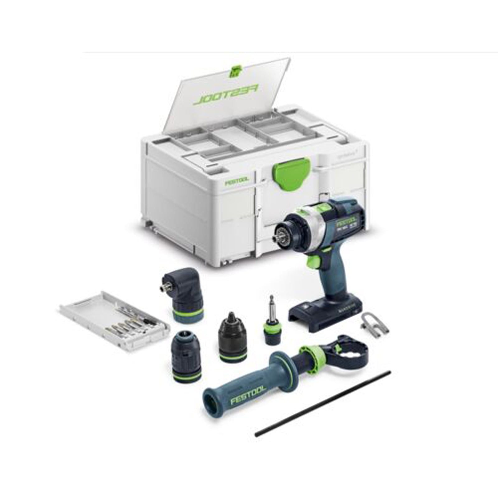 FESTOOL Akku-Schlagbohrschrauber Festool Akku-Schlagbohrschrauber QUADRIVE TPC 18/4 Basic-Set/XL - 5788