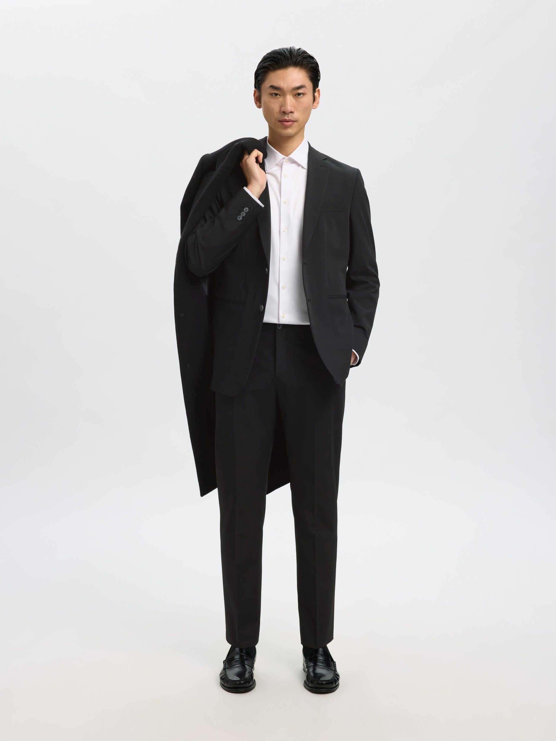 SELECTED HOMME Anzughose - Stoffhose - Slim Fit - stretch günstig online kaufen