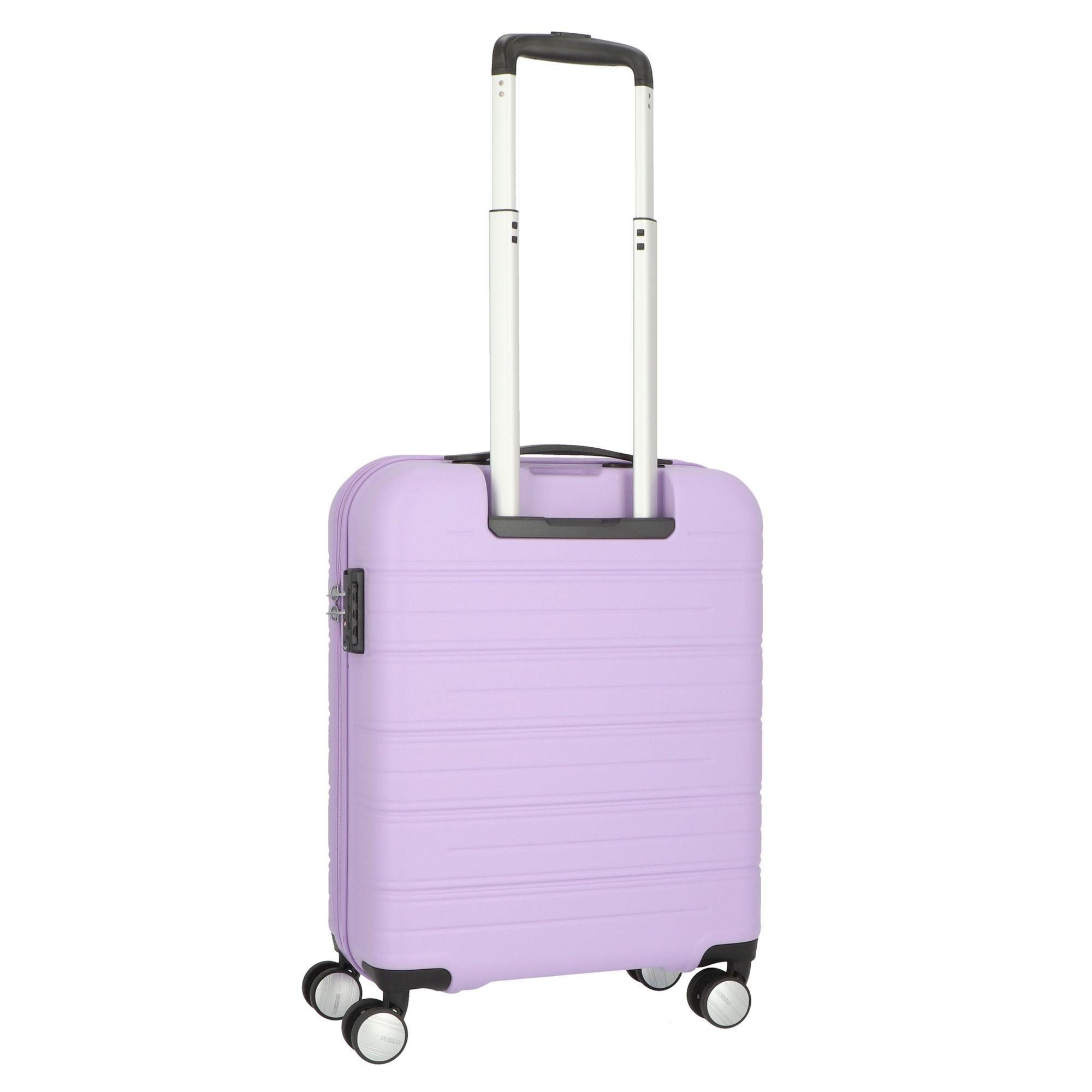 Tourister® matt lavender Handgepäck-Trolley Rollen, Turn, High ABS 4 American