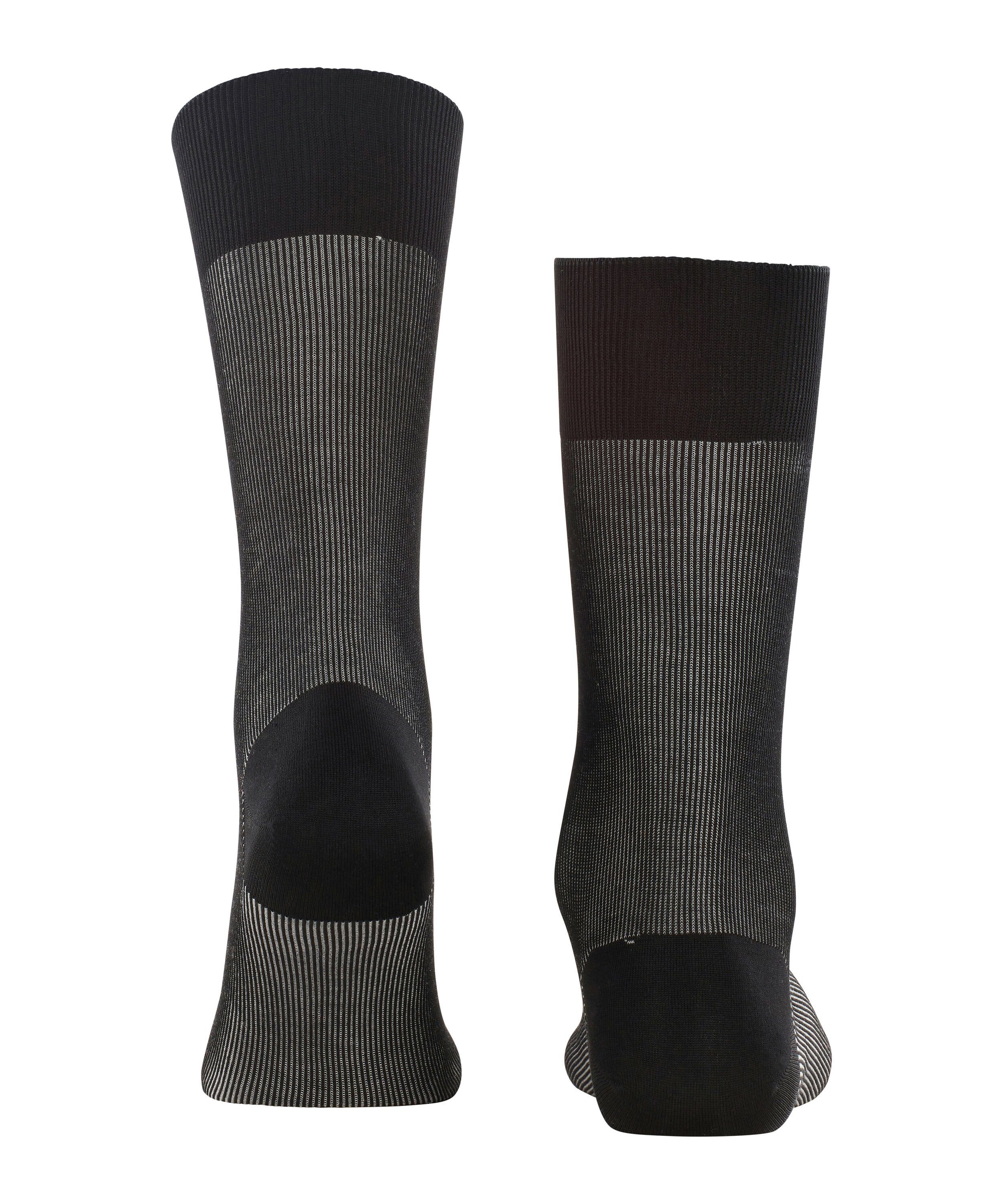 FALKE Socken Fine Shadow Socken mit feiner Rippstruktur (1-Paar) mit feiner Rippstruktur