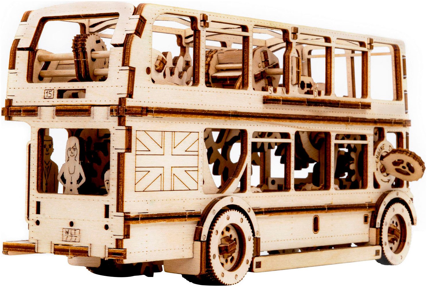 Revell® Modellbausatz Revell Tiny Adventures, London Bus, Maßstab 1:40, Made in Europe