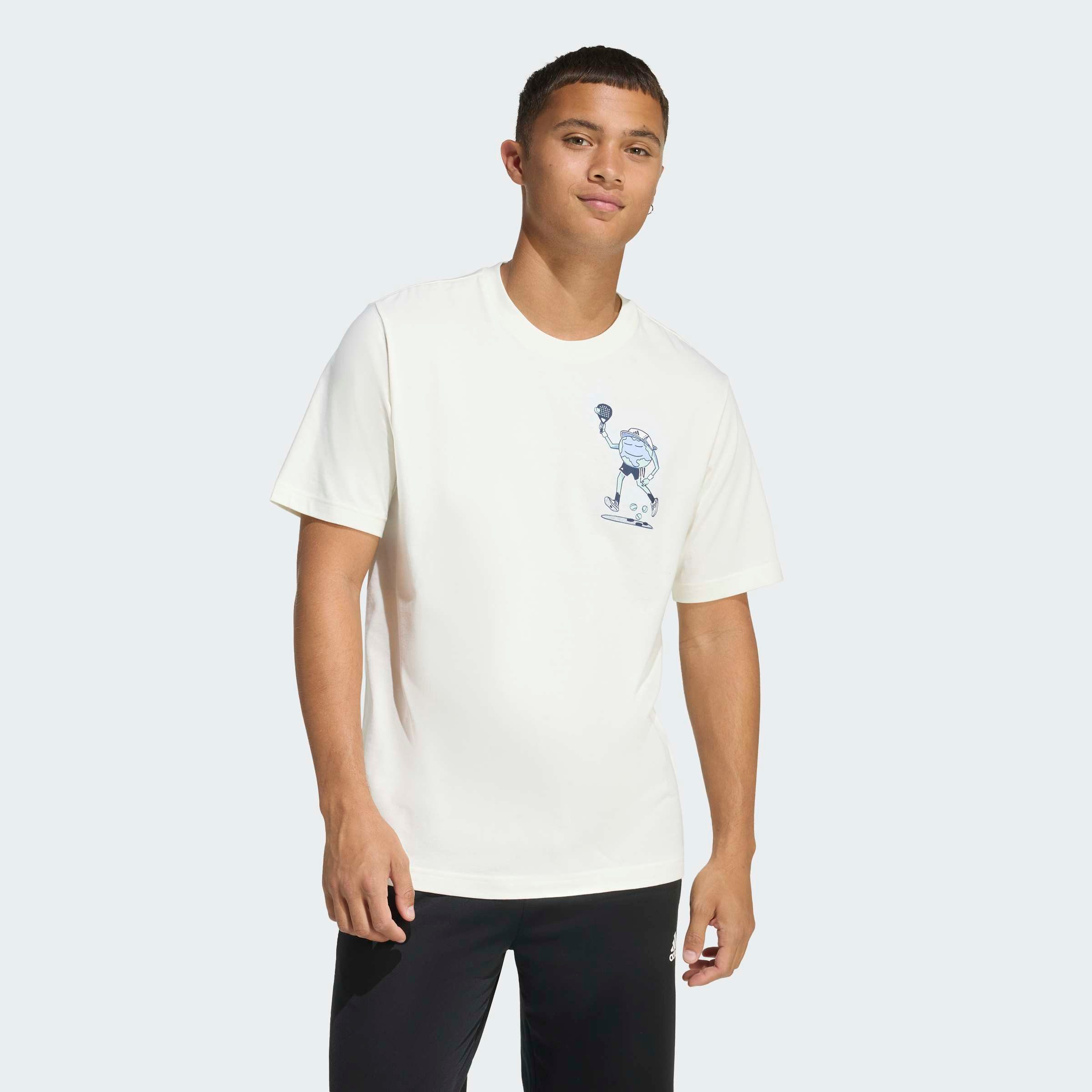 adidas Sportswear T-Shirt EARTH DAY PADEL, GRAFIK Print T-Shirt
