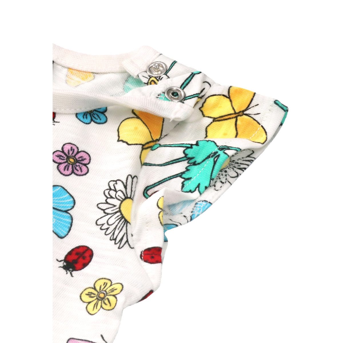 Villervalla Jerseykleid Flower Mädchen (1-tlg) Bekleidung, Outfit, Dress, Robe, Sommerkleid