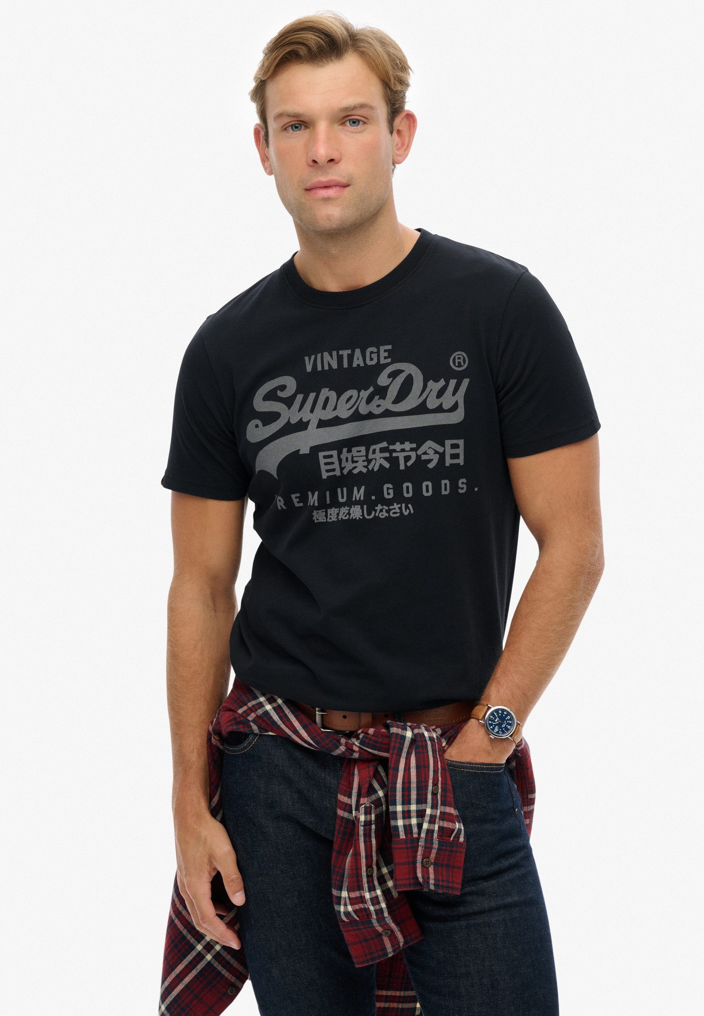 Superdry Rundhalsshirt VL CLASSIC TEE günstig online kaufen