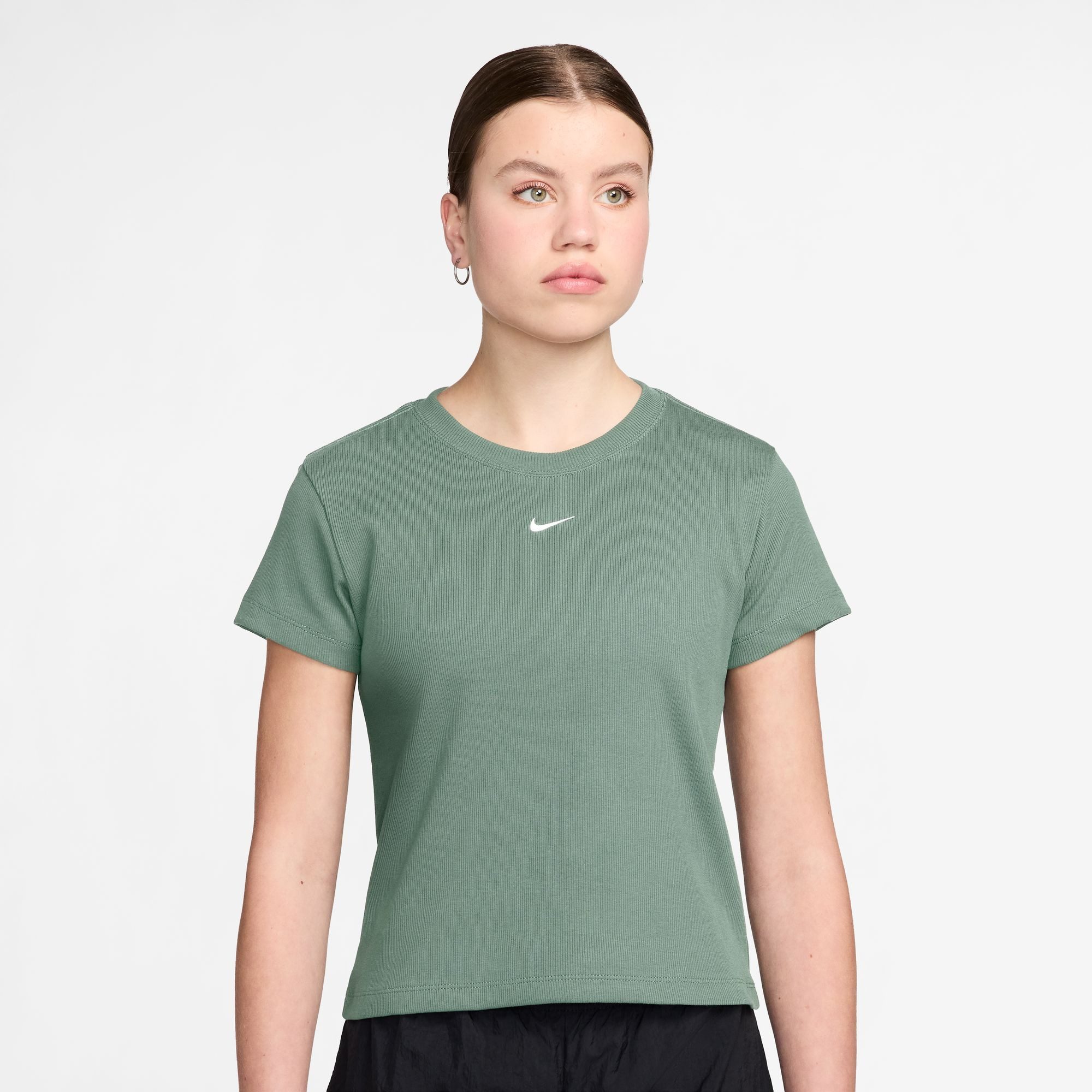 Nike Sportswear T-Shirt Nike Sportswear Women's Tight Ribbed Short-Sleeve T günstig online kaufen