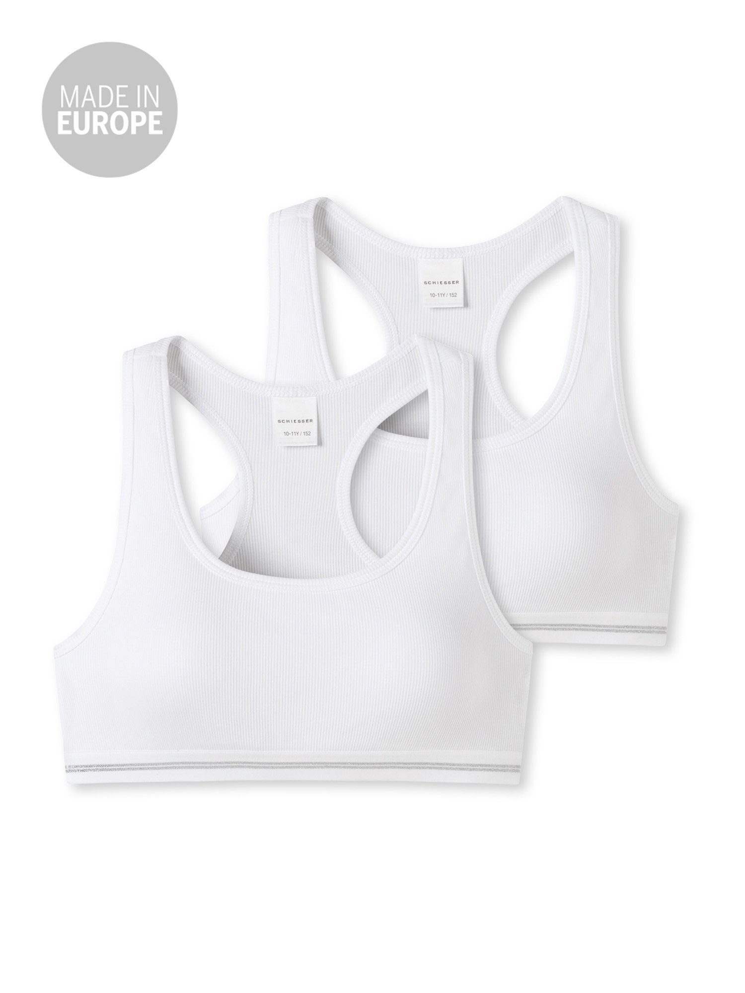 Schiesser Bustier Basic Kids (2-tlg) 0
