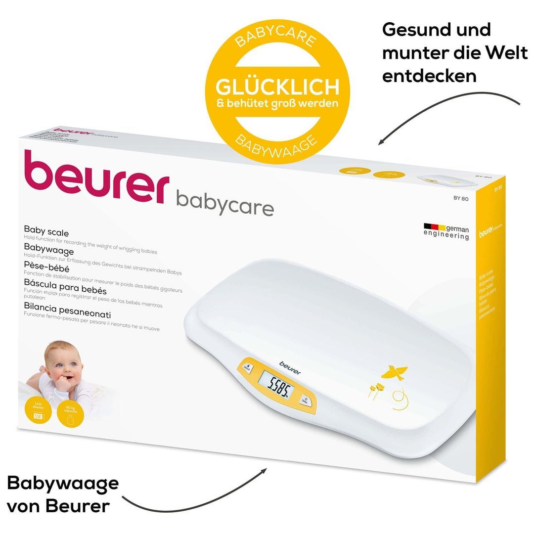 BEURER Personenwaage Babywaage BY 80
