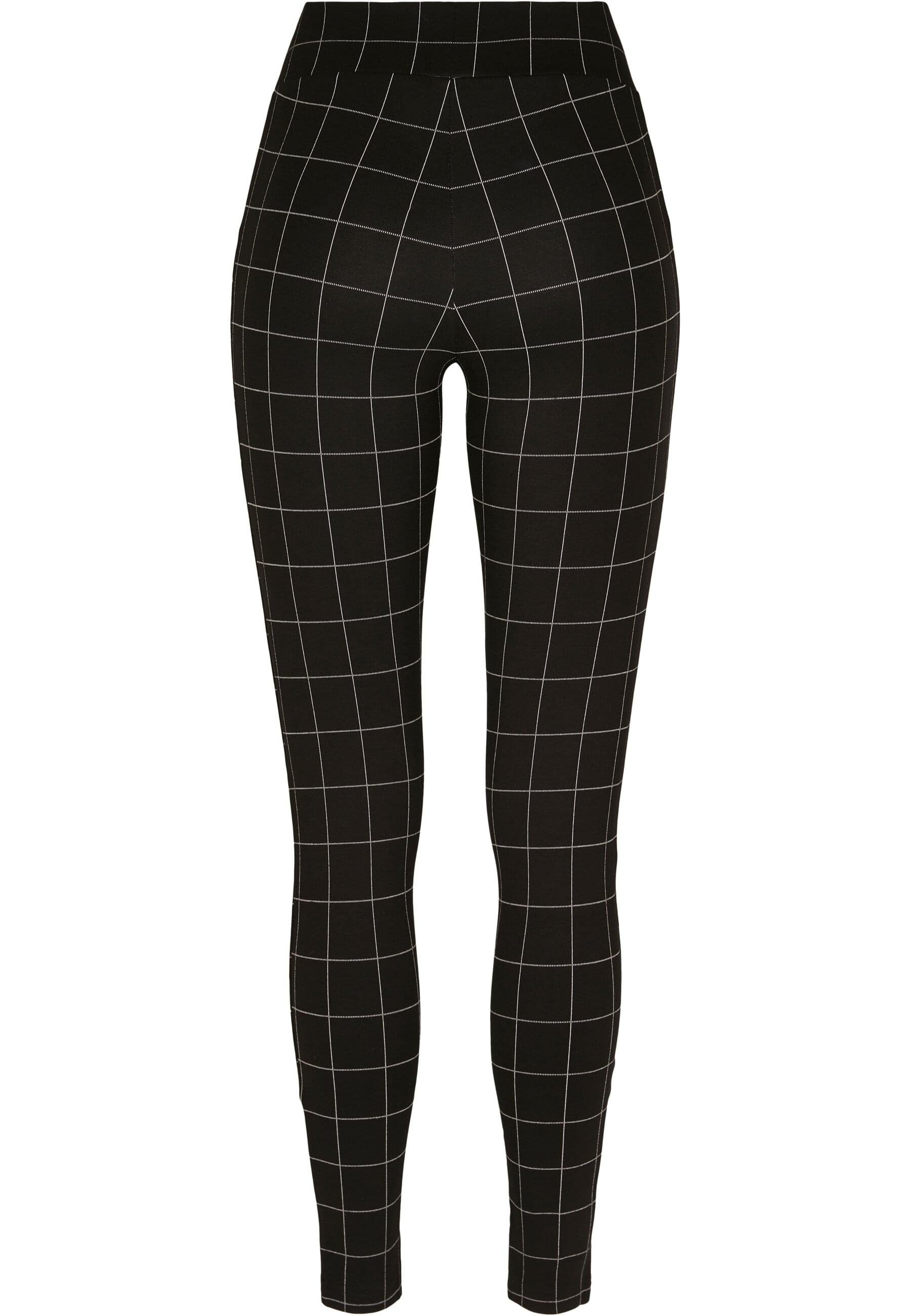 URBAN CLASSICS Leggings Urban Classics Damen Ladies Check High Waist Leggin günstig online kaufen