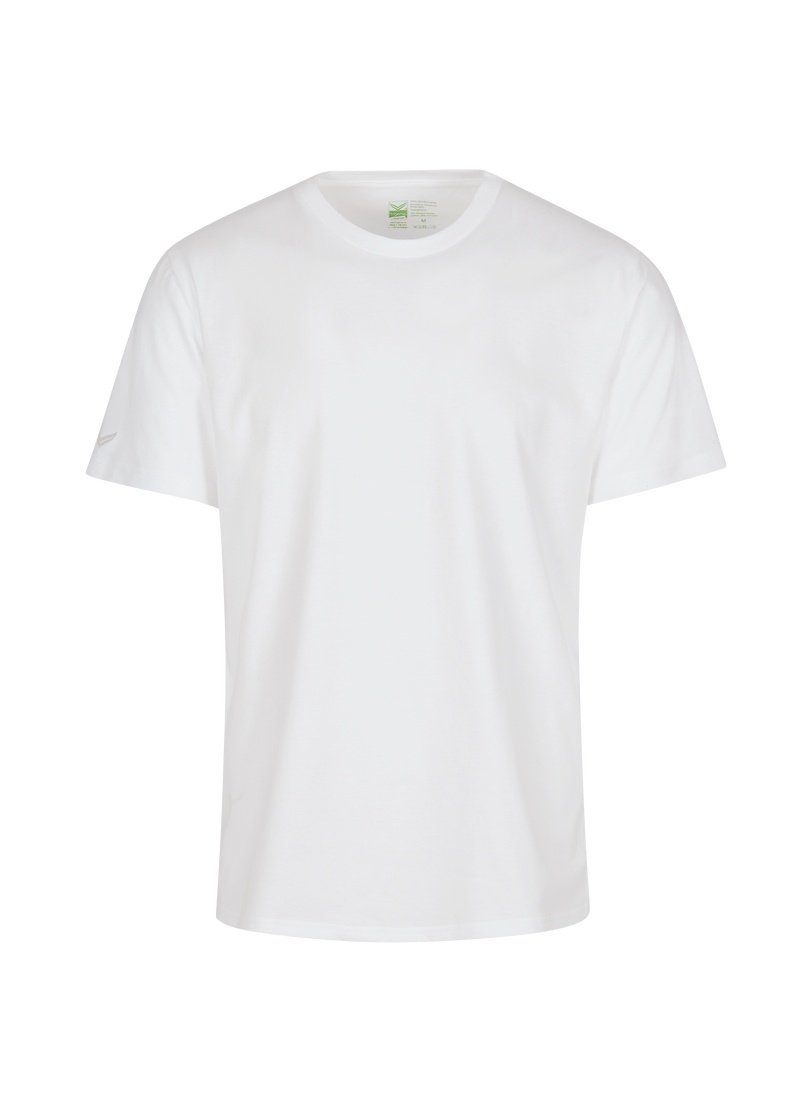 aus TRIGEMA weiss-C2C 100% T-Shirt Biobaumwolle Trigema T-Shirt