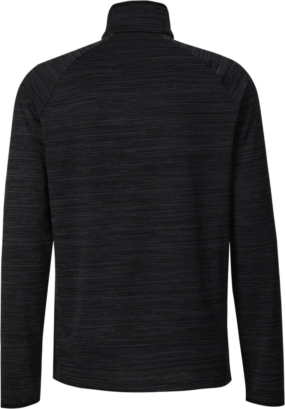 Odlo Rollkragenpullover Mid layer 1/2 zip STEAM BLACK MELANGE