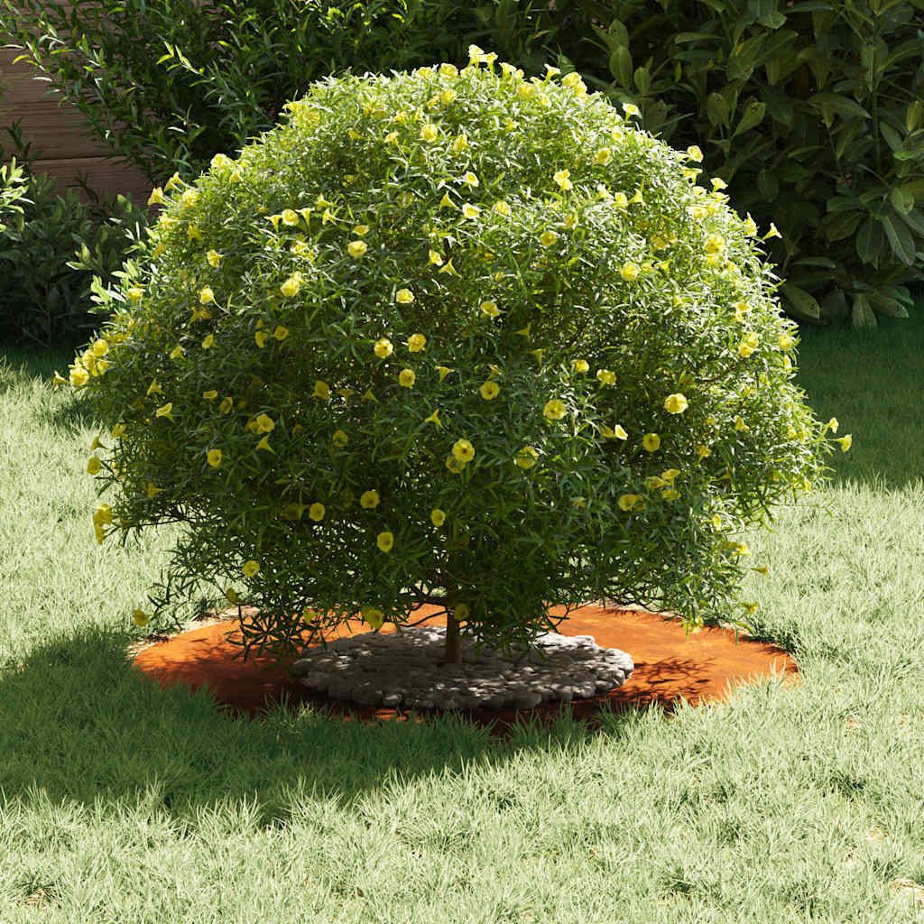 vidaXL Blumentopf geeignet für flache Baumringe 5 pcs Braun Ø30 / 60 cm (5 günstig online kaufen