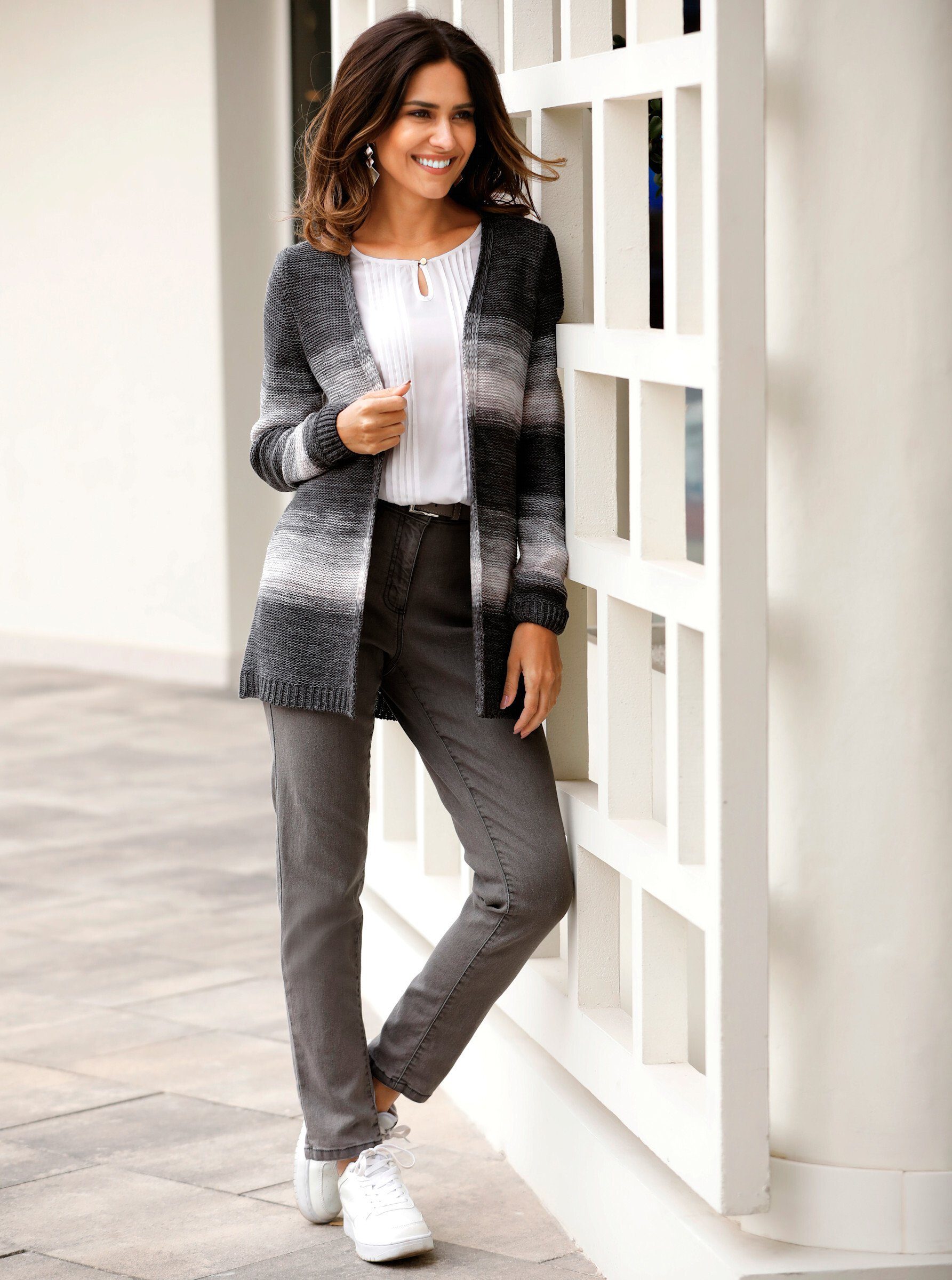 Sieh an! Strickjacke Strickjacke . günstig online kaufen