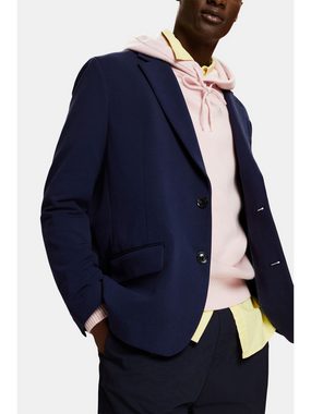 Esprit Sakko Einreihiger Jersey-Blazer