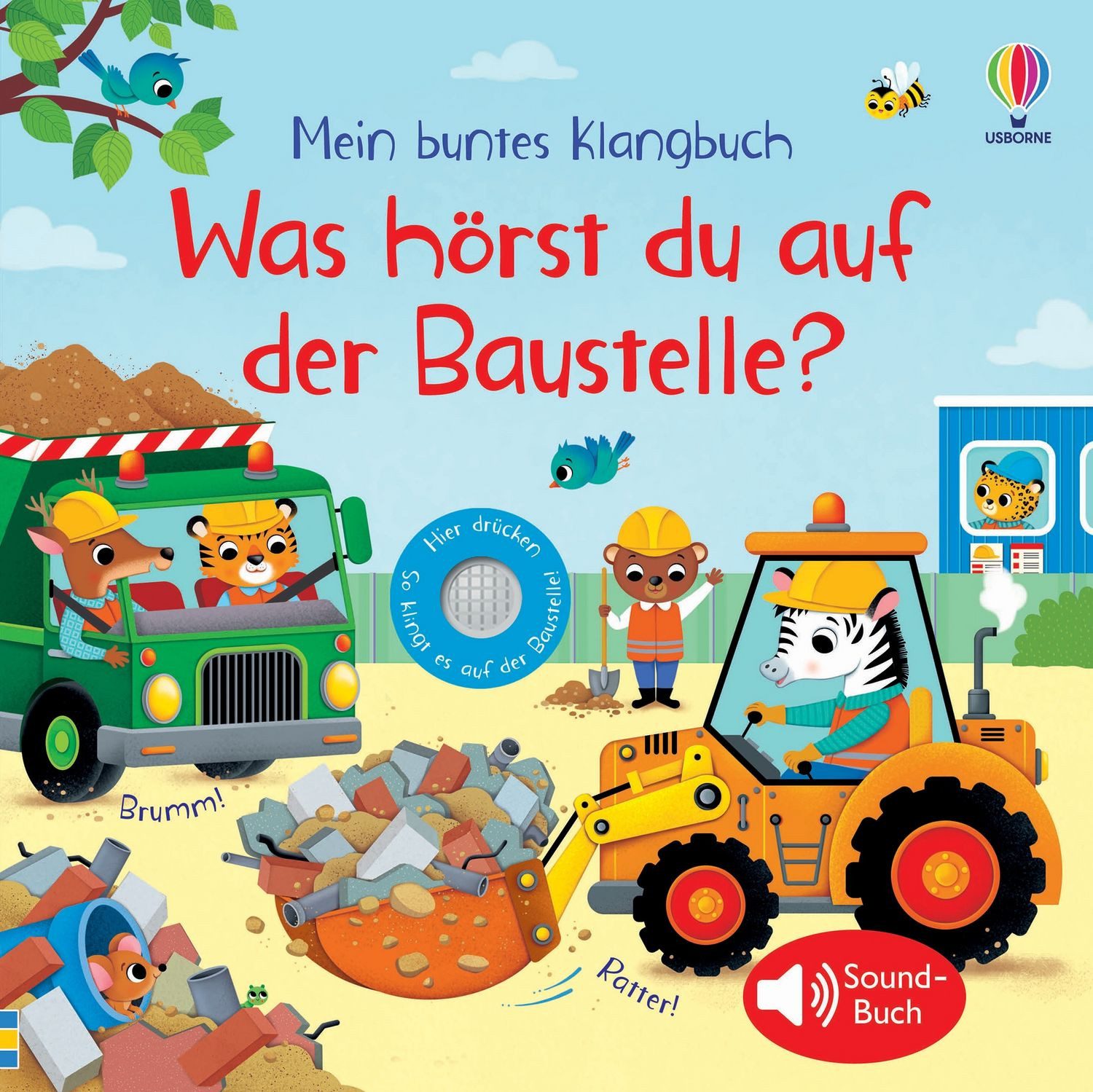 Mein buntes Klangbuch: Was hörst du auf der Baustelle? / Sam Taplin