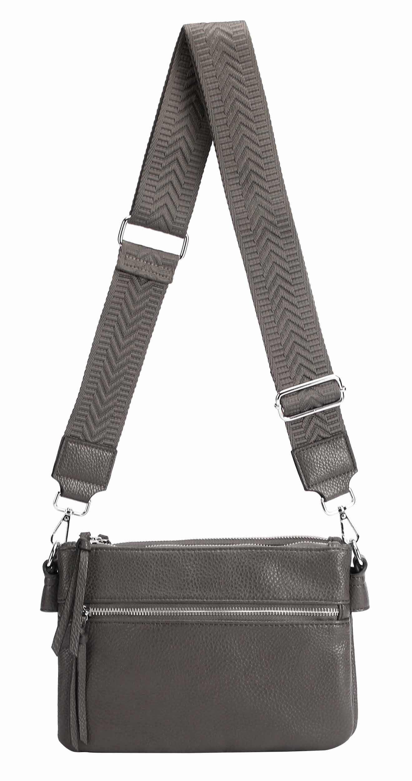 Schultertasche Damen Bodybag Umhängetasche Messenger Crossbody Brusttasche Crossover