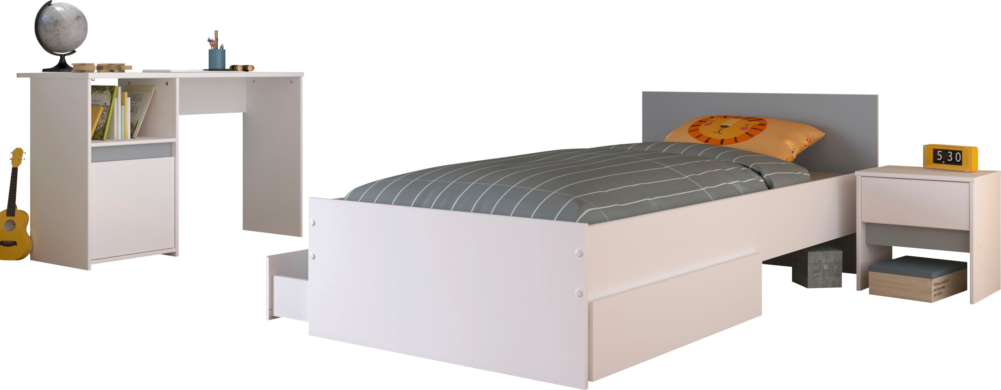 Parisot Jugendzimmer-Set Pirouette, (Set, 4-tlg)