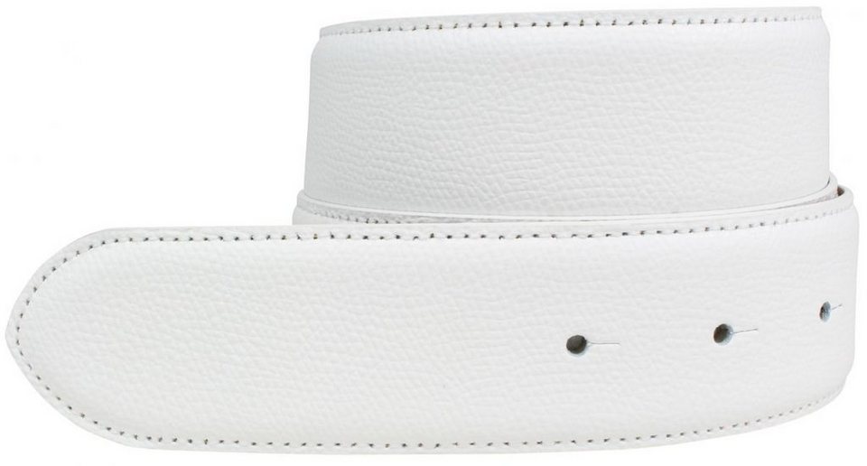 Kroko-Muster 4cm Leder-Gürtel für Damen Herren 40mm Kroko-Optik Gürtel mit Krokoprägung 4 cm