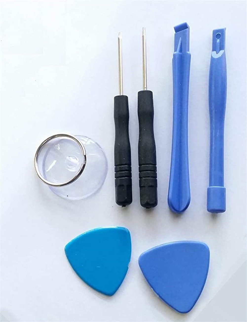 OLi Werkzeugset 7in1 Werkzeug Set für Samsung Galaxy, Huawei, iPhone 5 5S 5C SE 6 6S, (7-tlg), Praktisch für Smartphone PC Computer Reparatur