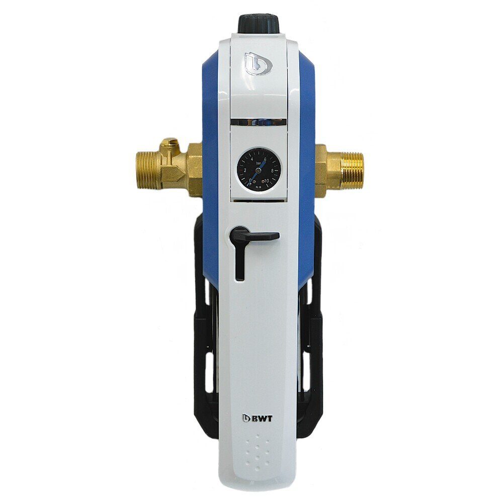 BWT Kalk- und Wasserfilter BWT Einhebel-Filter E1 HWS mit Druckminderer, 1", weiß-blau, 40385