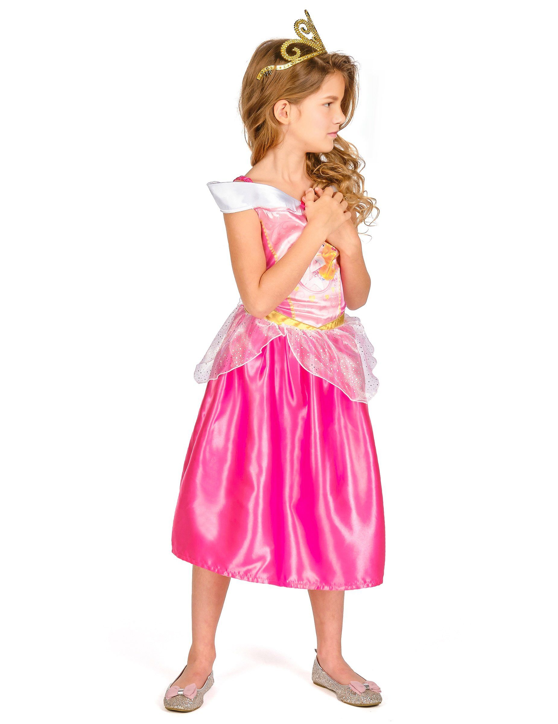 Disguise Kostüm Aurora Kostüm Dornrösschen Disney Rosa