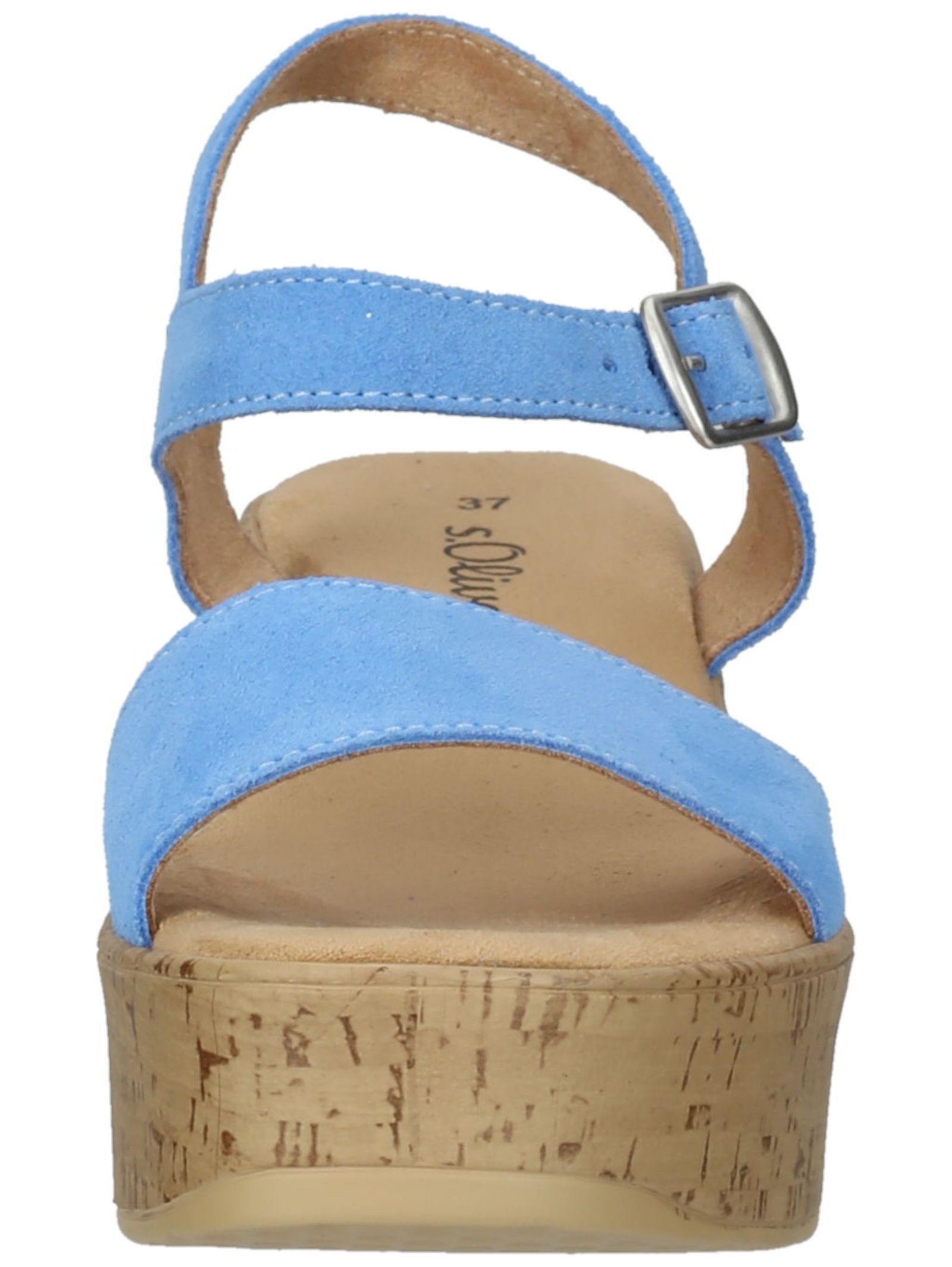 s.Oliver Sandalen Leder . Keilsandalette