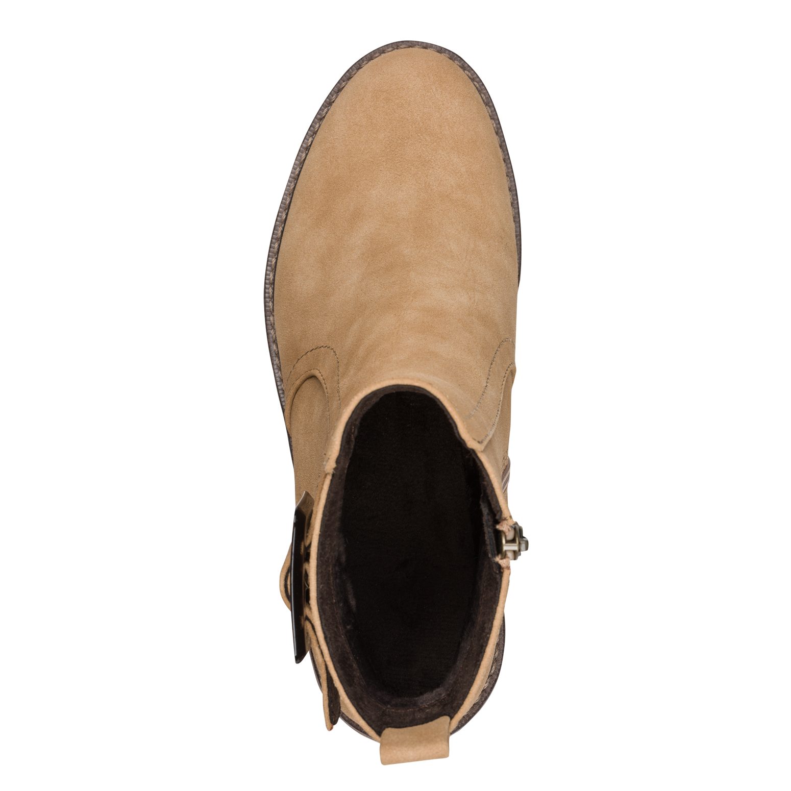 MARCO TOZZI Stiefelette Blockabstz, Herbstboots in veganer Verarbeitung