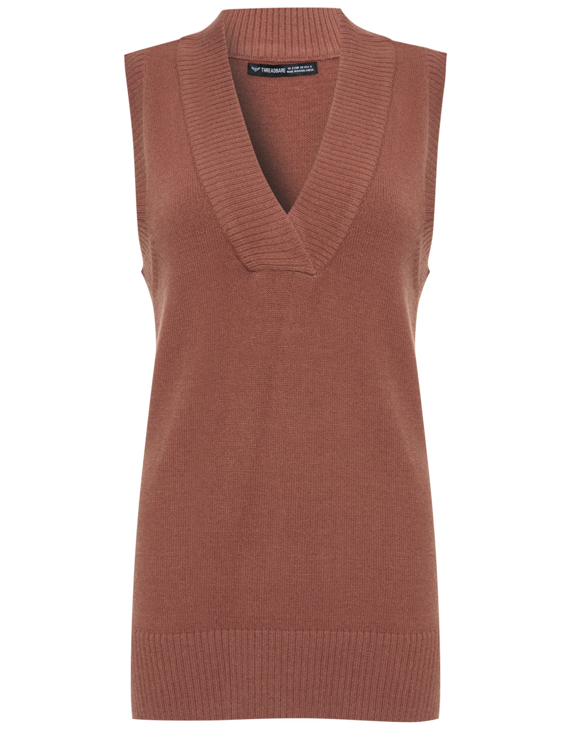 Threadbare Pullunder (1-tlg) mit V-Ausschnitt