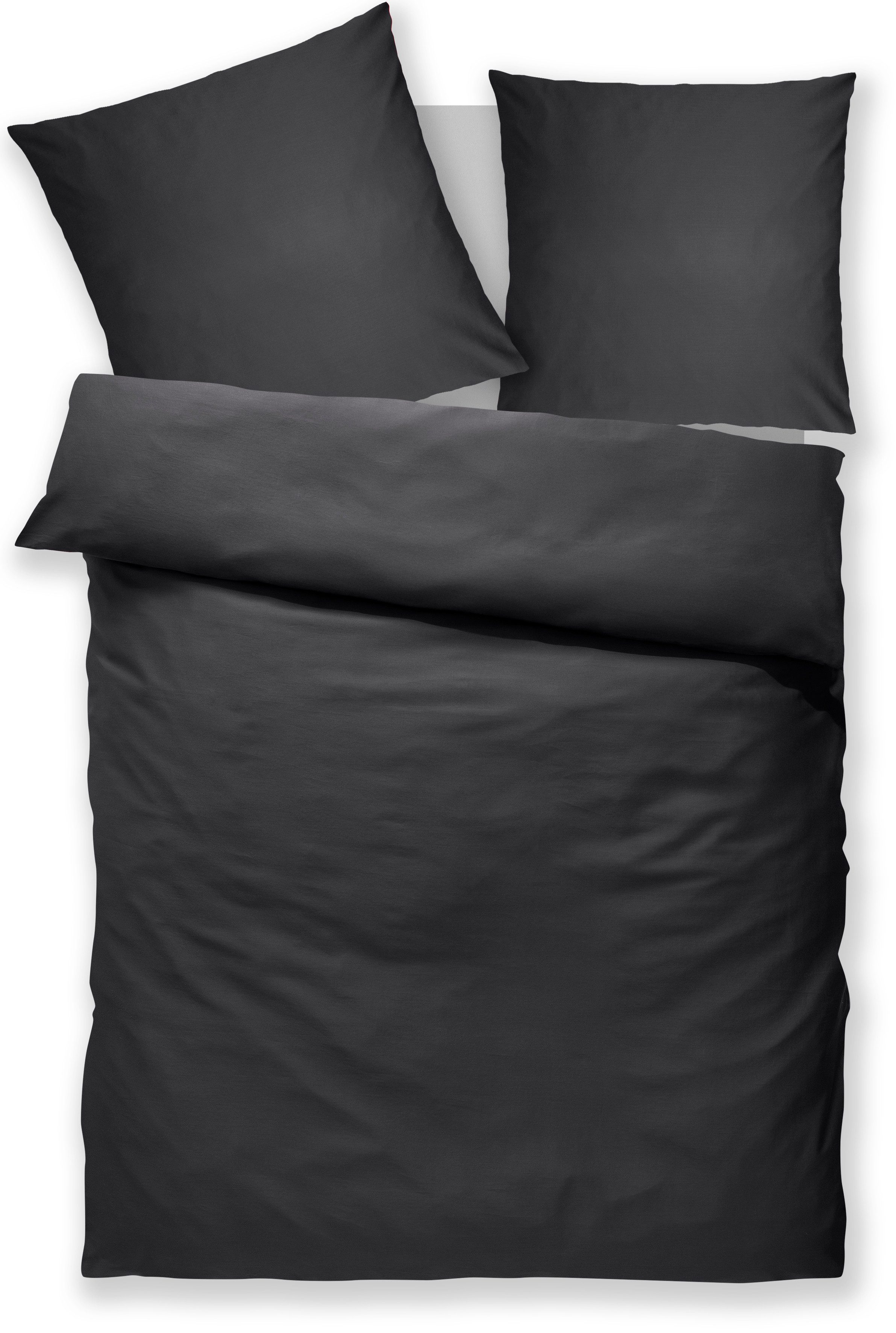 OTTO home Bettwäsche LUISA in Gr. 135x200, 155x220 u.a. Bettwäsche-Set mit Baumwolle, Satin (TC 300), 2 teilig, 4 Qualitäten für dein perfektes Schlafgefühl (vo – Bild 2 von 5