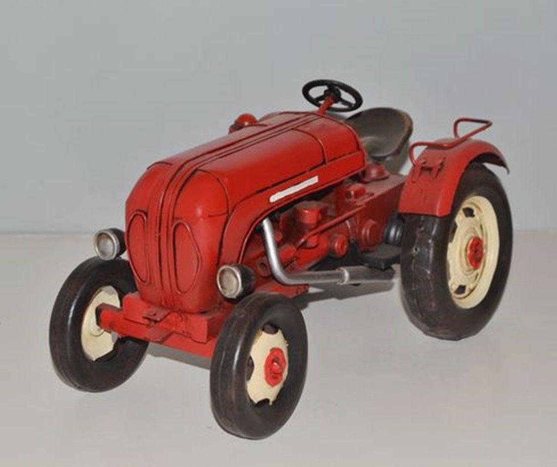 Modelltraktor Blechtraktor Modelltraktor Oldtimer Porsche Super L 319 Traktor L 28cm